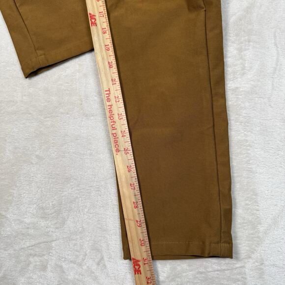 Lululemon Pants Men's Size 30x31 Brown ABC Utilitech Slim Fit 5 Pocket Logo - Picture 7 of 7